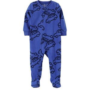 Carter’s Boy’s Blue Car Footie Pajamas Size 6 Months